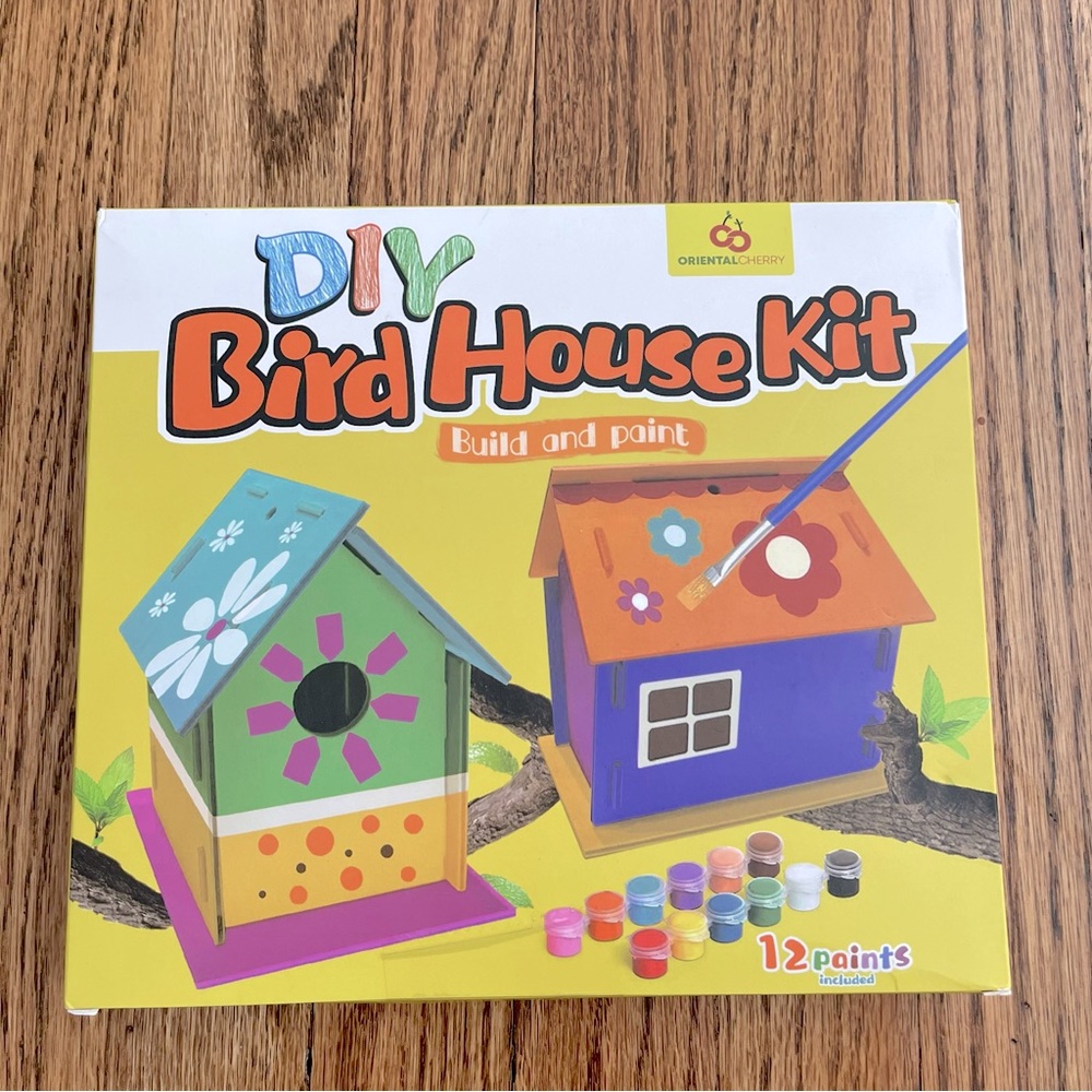 Bird House Painting Kit